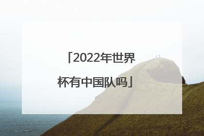 「2022年世界杯有中国队吗」2022年世界杯中国队排名